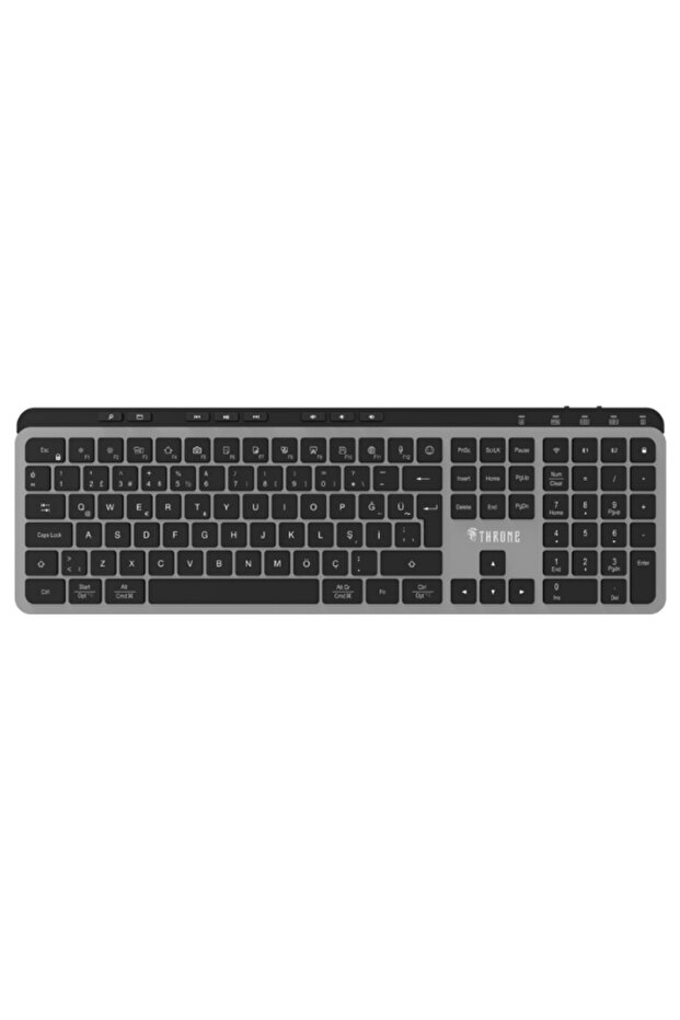 Elite K1 Sessiz 110+8 Multimedya Tuşlu Windows & Macos (2.4ghz + Çift Bluetooth Profili) - 1