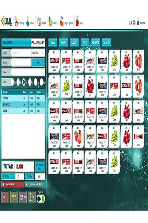 Barkodlu Satış Sistemi BarPro Paket