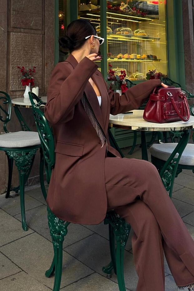 Mulvxmdyk Mdyk02 Suit with Collar and Tassels on the Legs 10043 (Mulvix) - 2