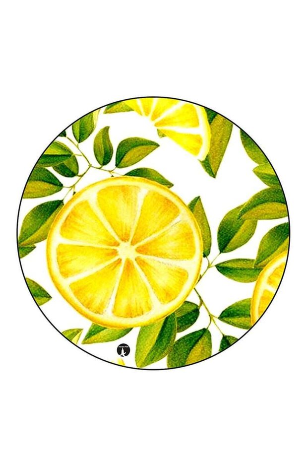 Lemons Printed Fridge Magnet Multicolour