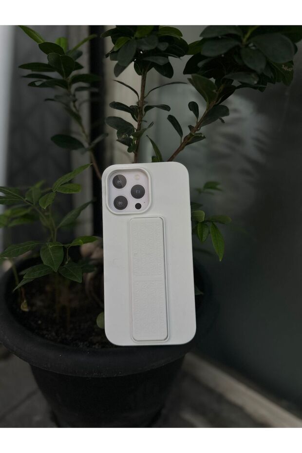 Apple iPhone 15 Case – Shockproof Silicone Case, Kickstand Grip, Camera Protection, Slim Fit.