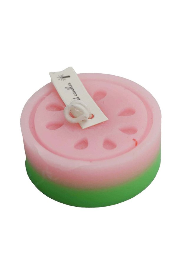 Watermelon Shaped Scented Candle/ Fruit Shaped Scented Candles for Home Decoration/ Cute Candles wi