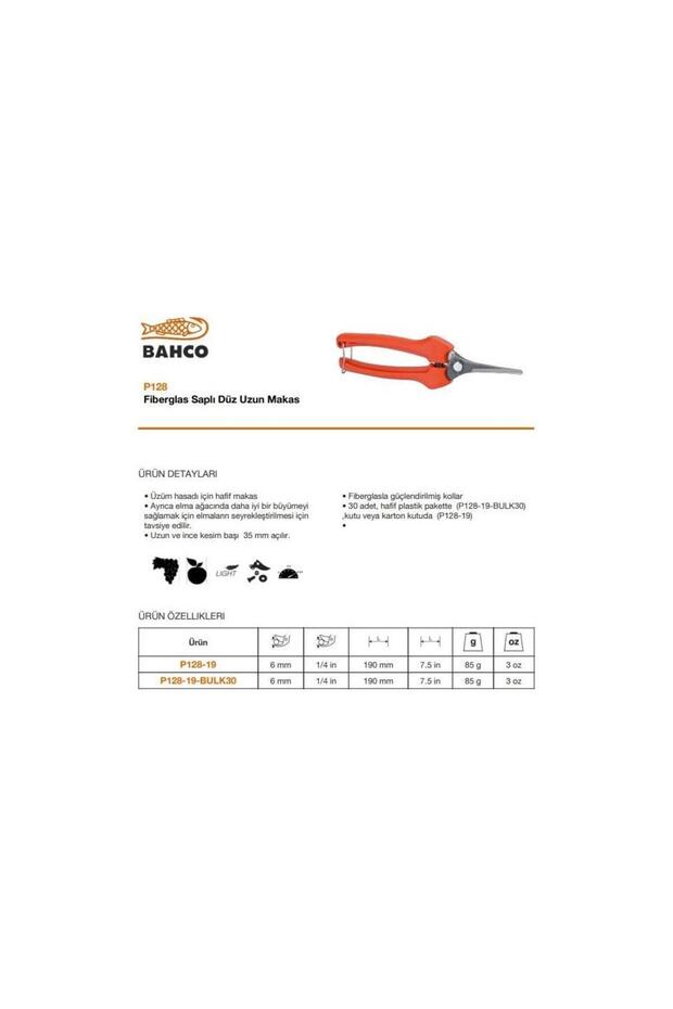 P128-19 Grape and Tree Pruning Scissors - 5