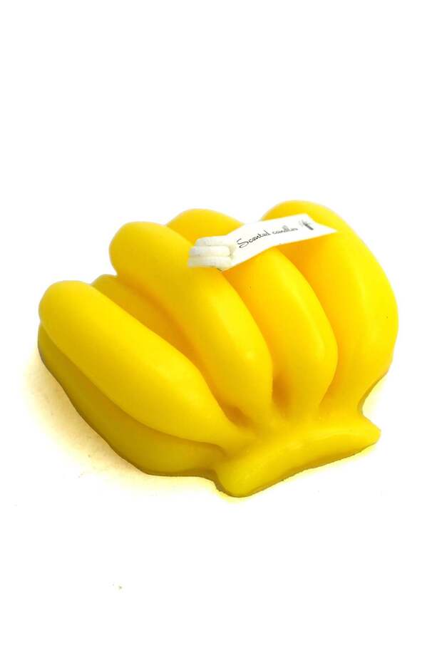 Banana Shaped Scented Candle/ Aromatherapy Candle Scented for Home, Office, Living Room / Meditatio