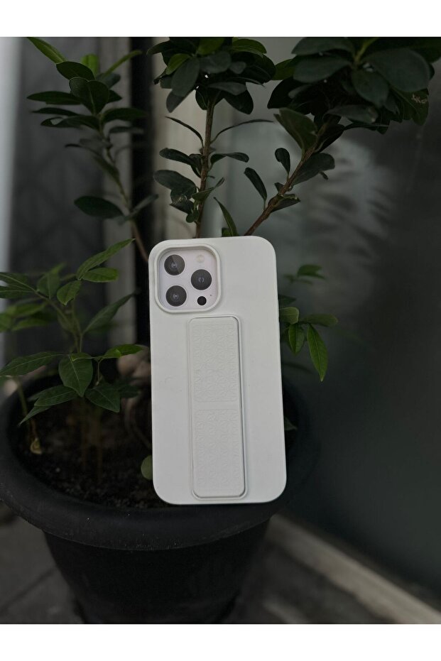 Apple iPhone 14 Pro Case – Shockproof Silicone Case, Kickstand Grip, Camera Protection, Slim Fit.