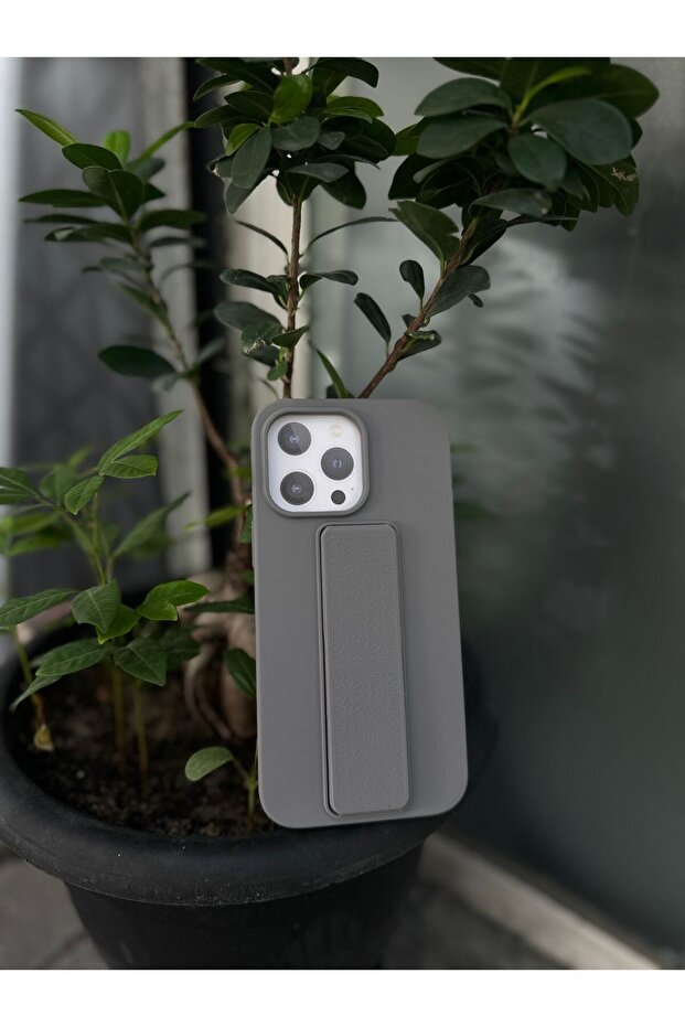 Apple iPhone 16 Plus Case – Shockproof Silicone Case, Kickstand Grip, Camera Protection, Slim Fit.