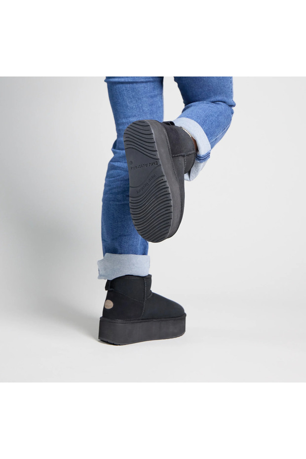Stınger Mıcro Flatform Kadın Siyah Bot - 3