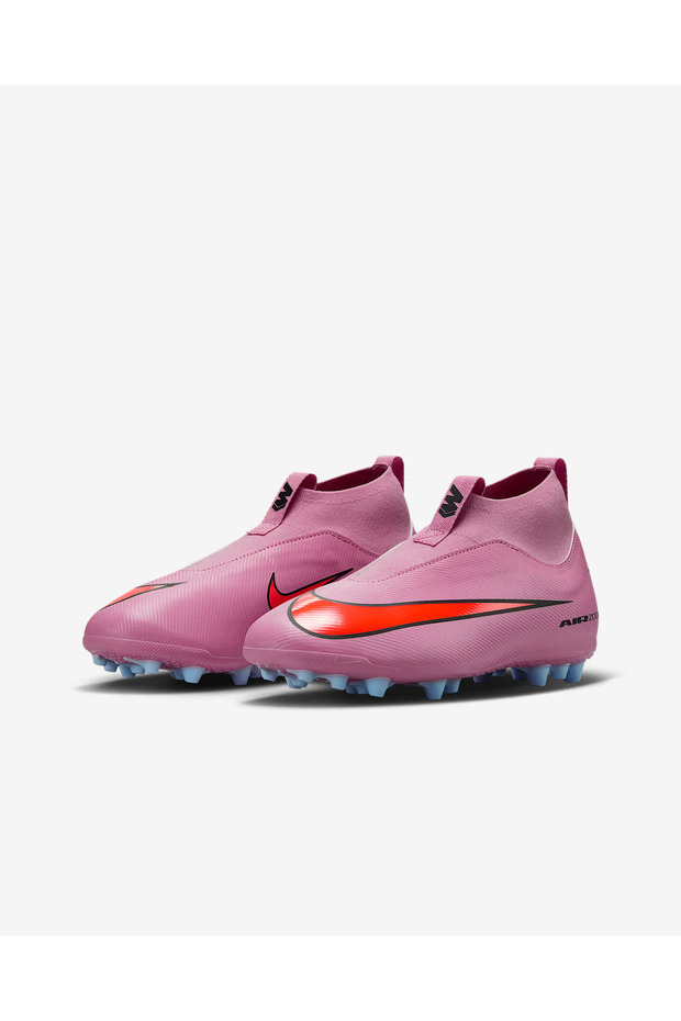 Jr. Mercurial Superfly 10 Academy Yüksek Bilekli Suni Çim Kramponu (DAR KALIP) - 1