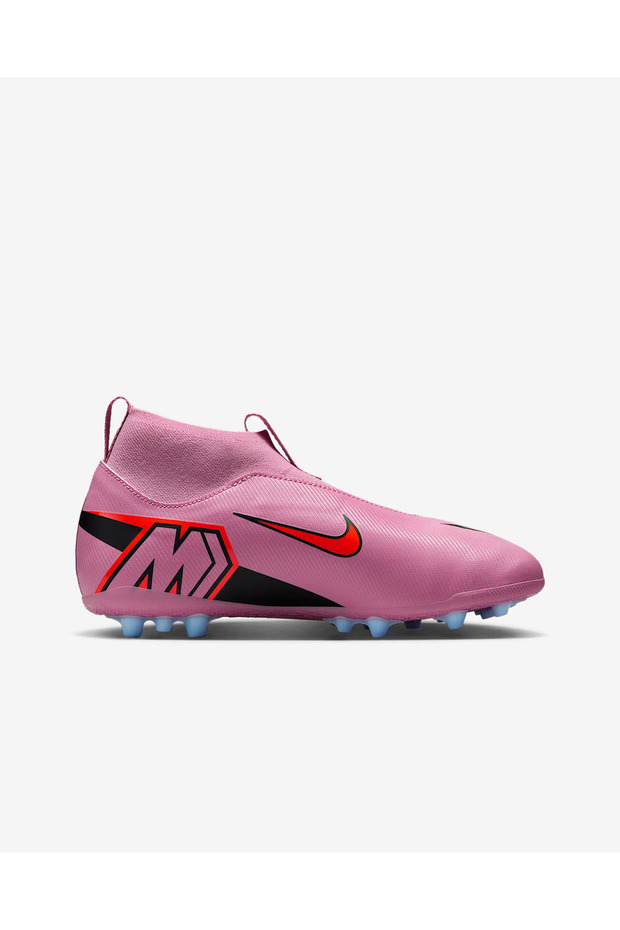 Jr. Mercurial Superfly 10 Academy Yüksek Bilekli Suni Çim Kramponu (DAR KALIP) - 3