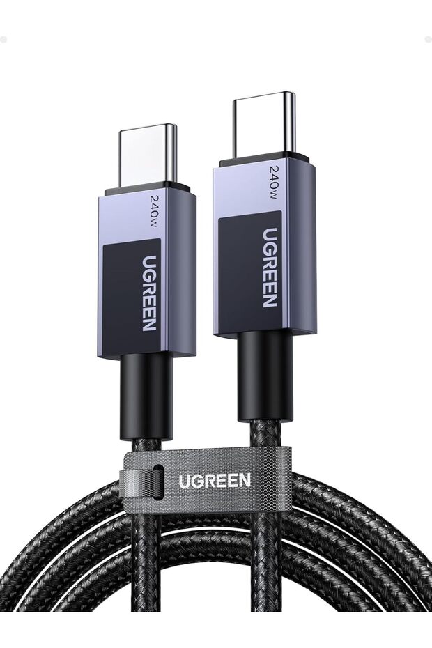 كابل شحن سريع USB-C بقوة 240 واط مع PD 3.1، 2 متر