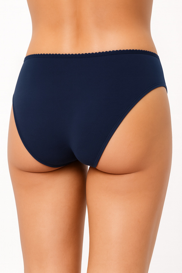 Siyah Romi Slip Külot - 3