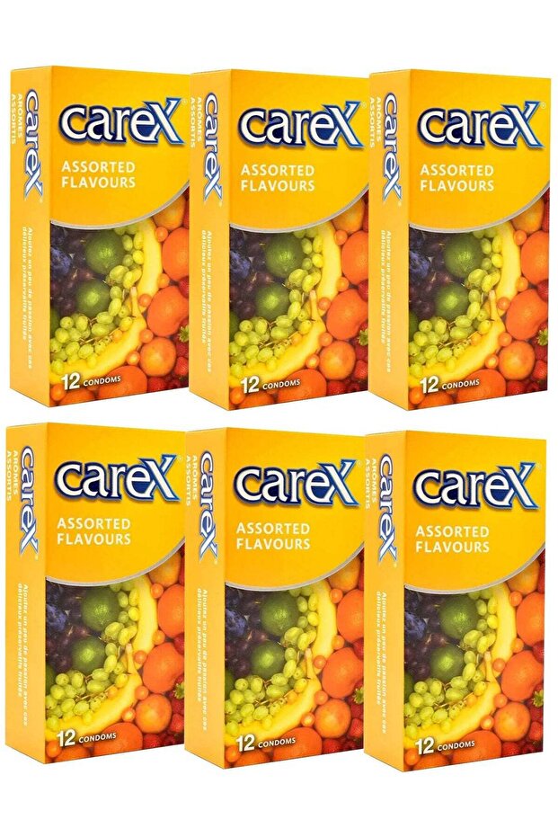 Pack Of 6 Boxes Assorted Flavours Condoms
