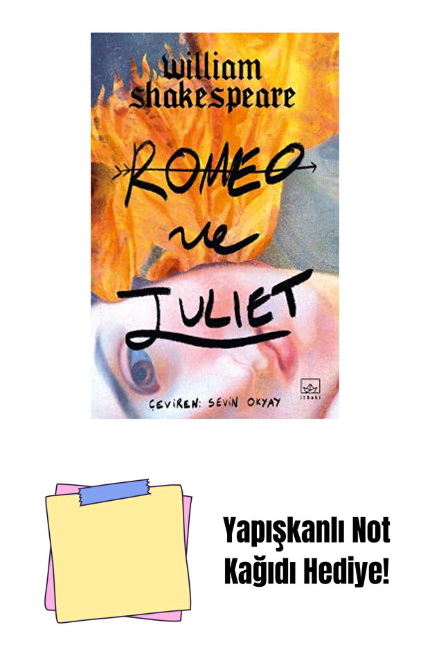 Romeo ve Juliet + Yapışkanlı Not Kağıdı - 1
