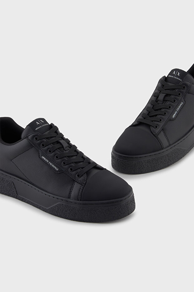 Logolu Kalın Taban Sneaker Ayakkabı Erkek AYAKKABI XM001666 AF19143 UC001 - 4