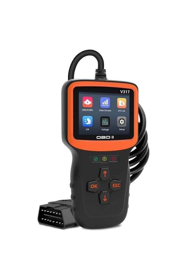 ® V317 Car Diagnostic and Scan Tool, 2.8 inch Display, Read and Erase Engine Fault Codes, - 2