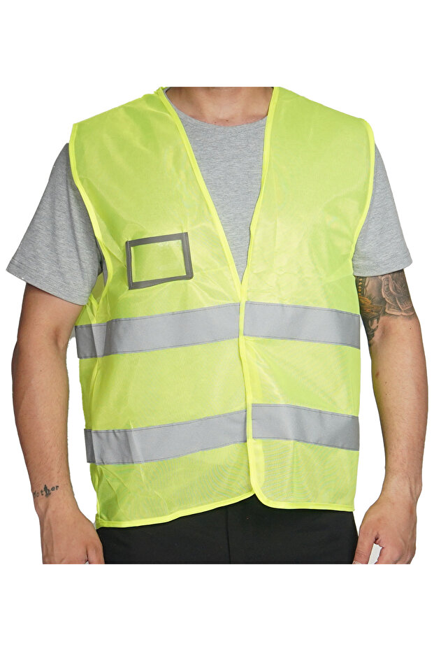 İŞÇİ TİPİ İKAZ YELEĞİ - 2