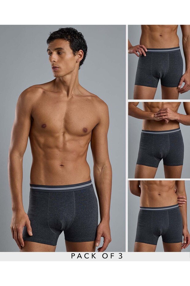 3 Pack Textured Trunks