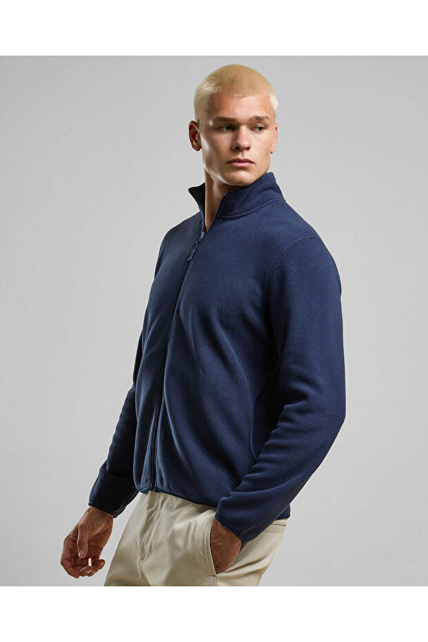 Solid Jacket with Zipper Closure - 3