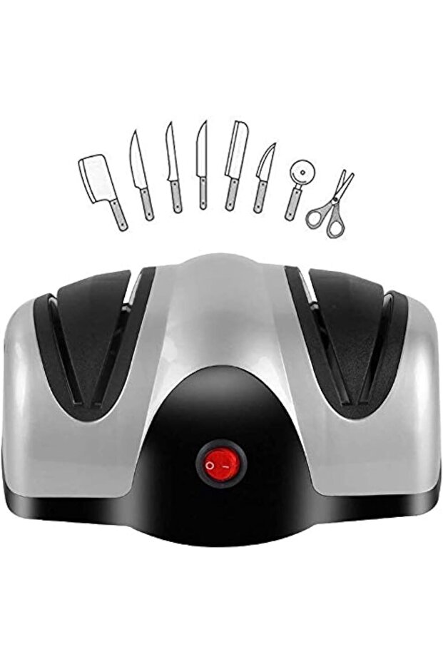 Electric Knife Sharpener, Household Professional Knife Sharpener, Two-Step Knife Sharpening System,