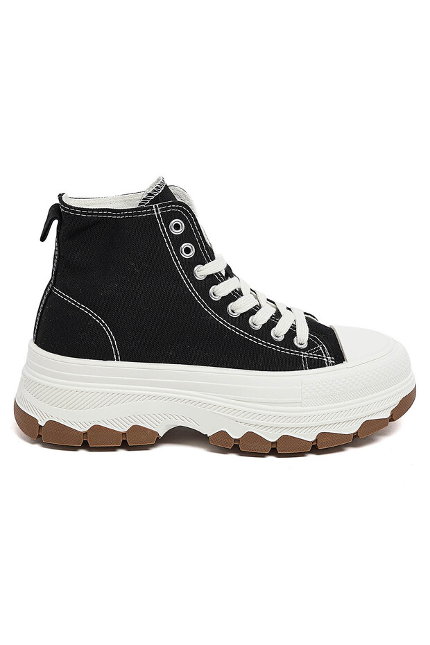 High Top Platform Canvas Shoes