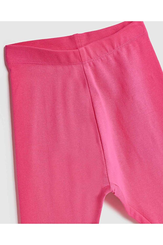 بنطال ضيق سادة بخصر مطاطي - 3