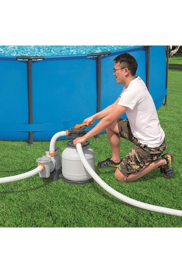 فلتر رمل فلوكلير سعة 2000 جالون - 3