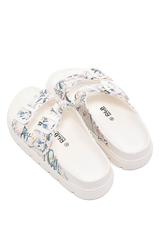 Printed Double Strap Slides - 4
