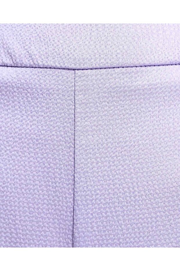 بنطال واسع سادة بخصر مطاطي - 6