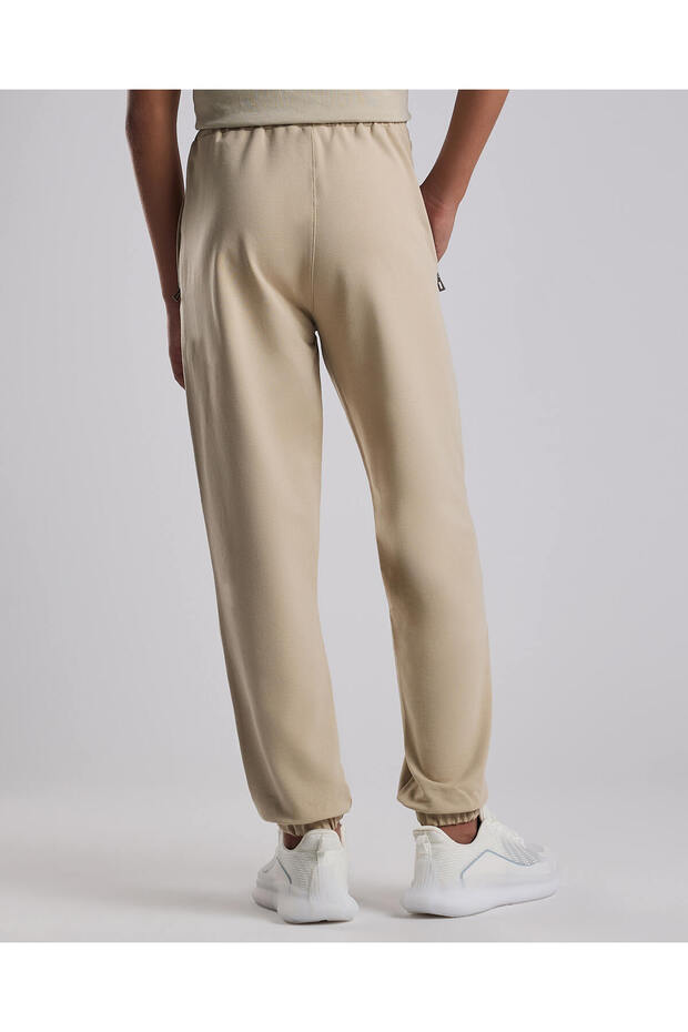 Solid Joggers with Drawstring Waist - 5