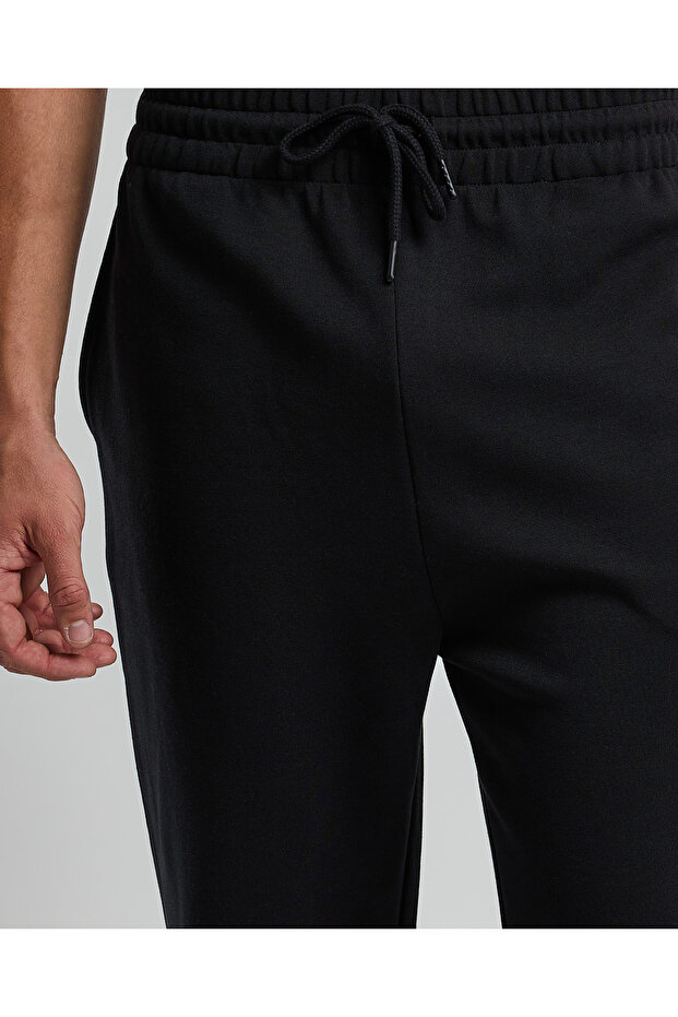 بنطال رياضي سادة مع خصر برباط - 5