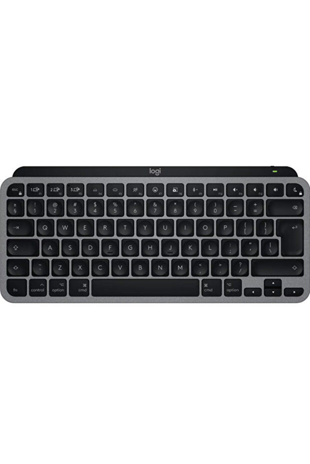MX Keys S Mini Keyboard for Mac, Bluetooth, US INTL Layout (Gray/Black) - 1