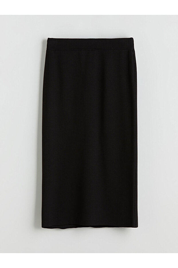 UZG Store'dan Stilinizi Oluşturun | Beli Lastikli Triko Etek - 6