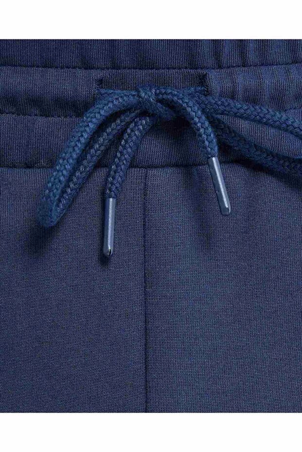 Knitted Shorts with Drawstring Waist - 6