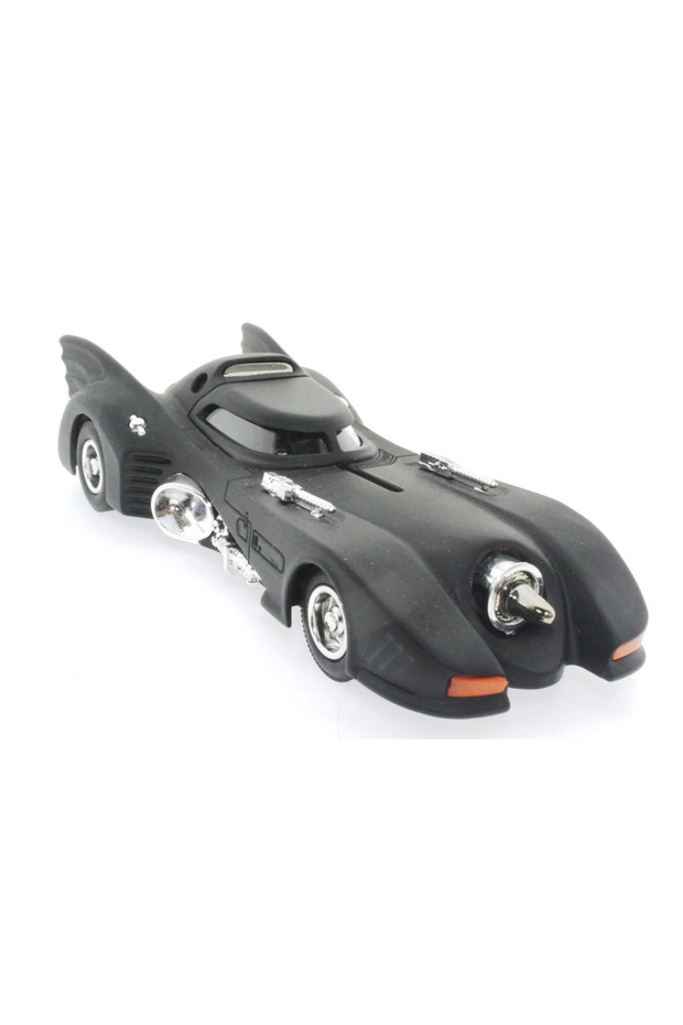 Pull back die cast metal bat car