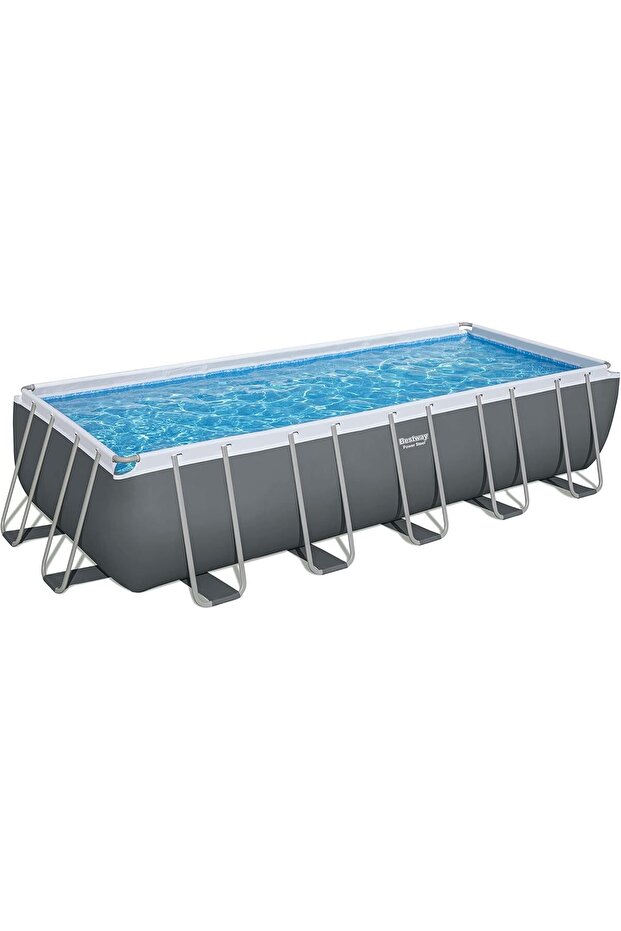 Power Steel Rectangular Above Ground Pool