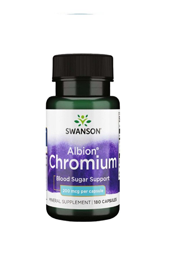 Albion Chromium 200 mcg 180 Capsules
