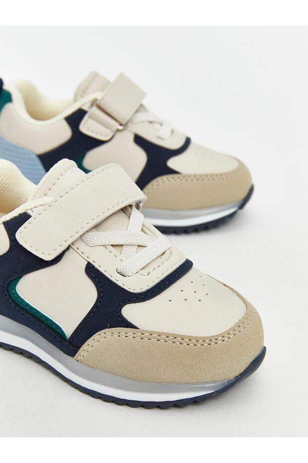 Bağcık Ve Cırt Cırtlı Erkek Bebek Spor Ayakkabı (W5) - 3