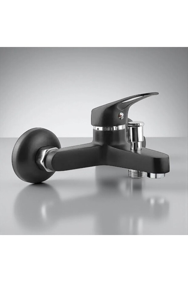Black Mix Bathroom Faucet Sink Faucet Modern Design Hot Cold on Off 2 Years Warranty