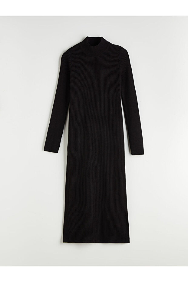 Half Turtleneck Knitwear Dress