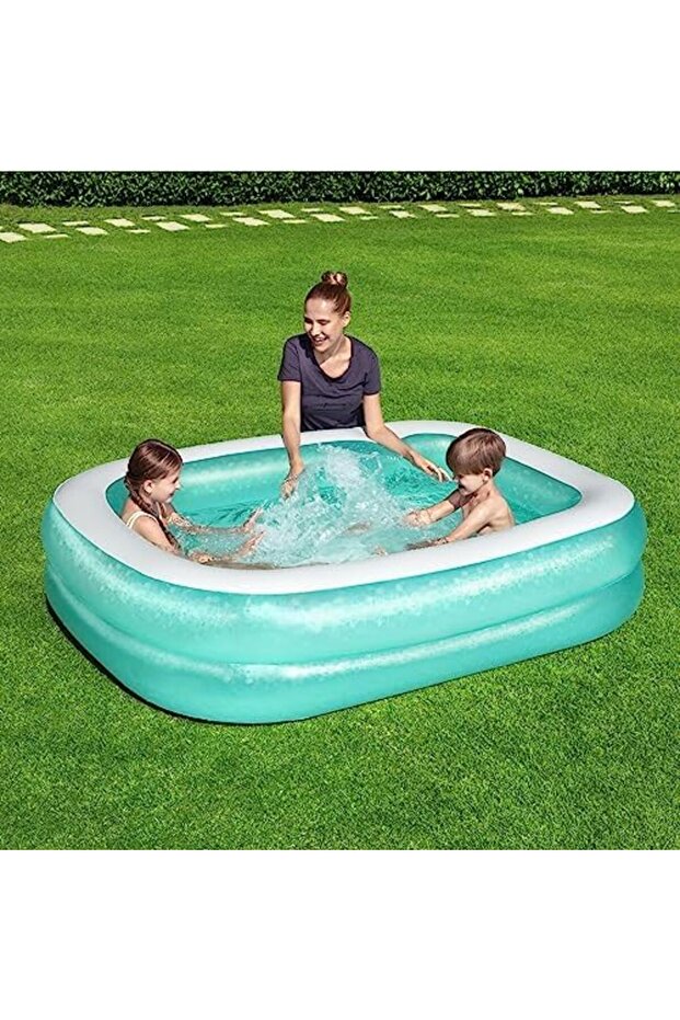 POOL BLUE RECTANGULAR 201X150X51 - 4