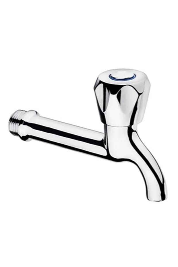 Long Body Toilet Faucet Sink Tap Brass Chrome Durable Water Saving