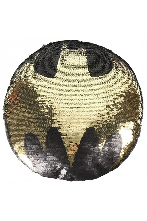 reversible sequin shape pillow 30 cm - 1