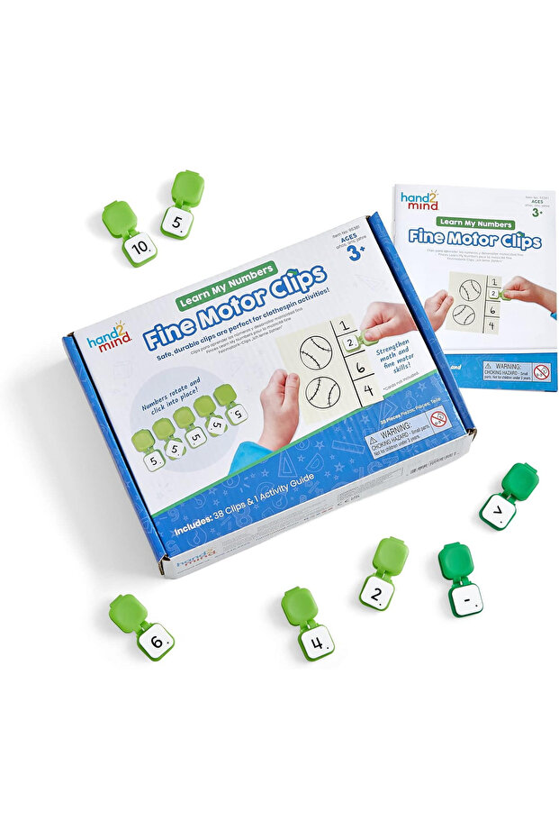 Sensory Clips - Learn Numbers - 1