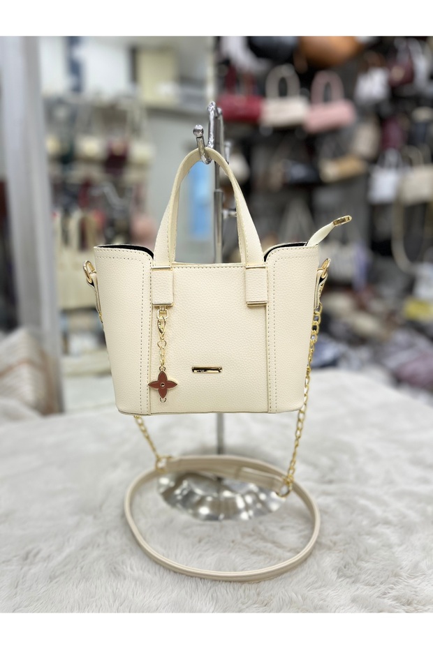 Cream Women's Beçin Hand and Shoulder Bag