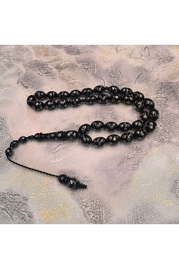 Distinctive silver rosary - 3