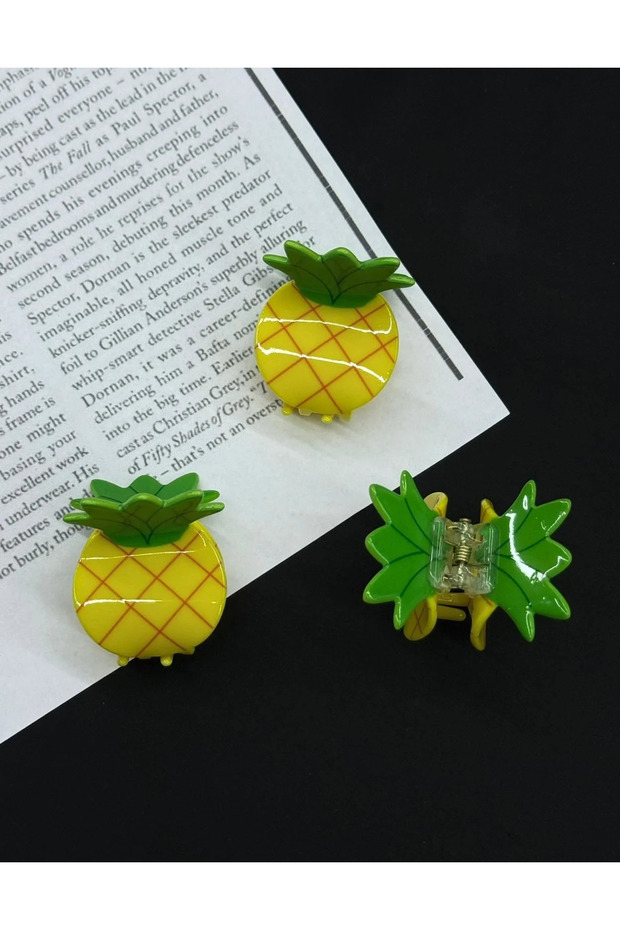 Pineapple Patterned Bone Latch Buckle - 1
