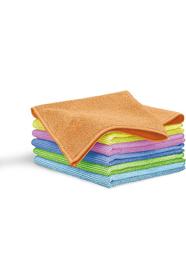 Home Set of 6 Microfibre Kitchen Towels