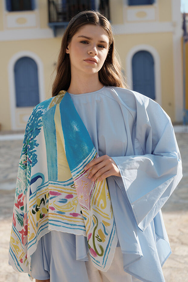 وشاح مودال منقوش - 1