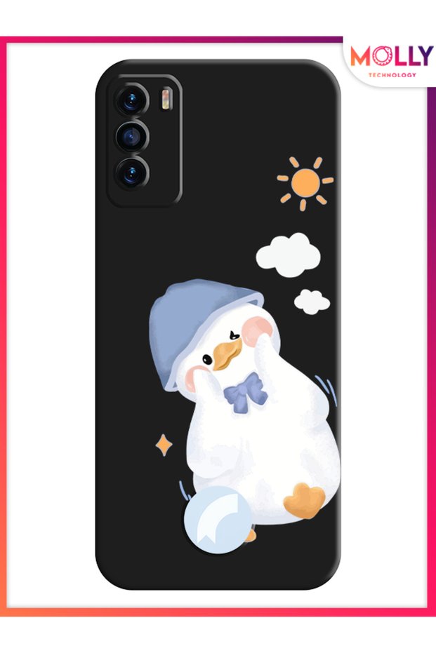 Black Sunny Duck Pattern Silicone Case for Reeder S19 Max Pro S