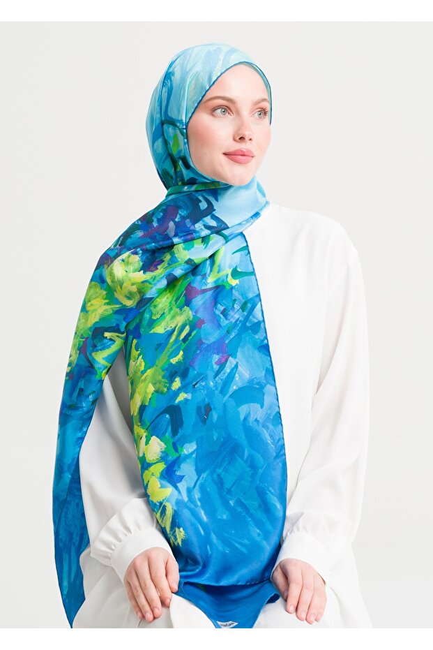 10027 İpek Şal V1 - 1